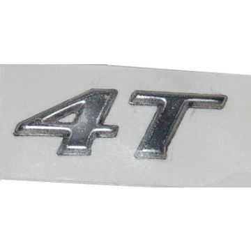 Sticker / Embleem Piaggio Vespa Lx 4 takt zijscherm aluminium origineel 656222