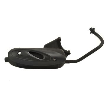 Uitlaat compleet model origineel piaggio zip cen/fly 4t/sp.cit/zip 4t zwart