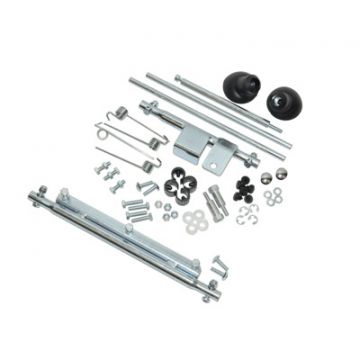 Bevestigingset beugelset Vespa Lx chroom origineel 605082m