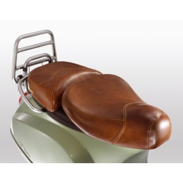 Zadel / Buddyseat leer Vespa Lxv 2 takt bruin Piaggio 624972