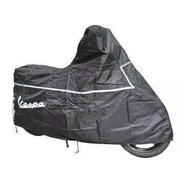 Beschermhoes + windscherm/koffer groot Vespa PX/Primavera 50-125-150/Sprint 50-125-150/ET2/ET4/LX/LXV/S - zwart 605291M002 origineel