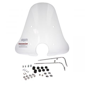 Windscherm hoog-Piaggio Traveller-66cm Vespa LXV helder 624845 origineel
