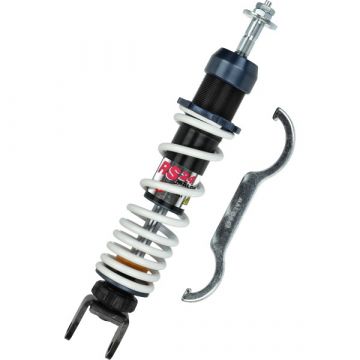 Schokbreker achter -Malossi RS24/294mm Piaggio Zip 2/4-takt/Runner-Typhoon-Liberty-Skipper 50-125-180-ET4 /SR/Storm/Stalker/NRG/Free/NTT/Quartz/Sfera/ET2/S/LX/LXV 468308 origineel
