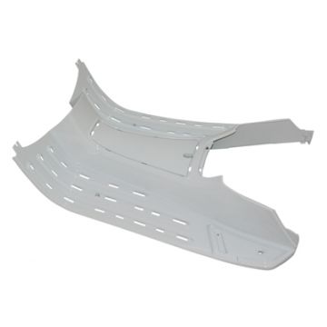 Treeplank (zonder voetsteunen en treeplankrubbers)  Vespa LX/S - Wit Montebianco (544) 62212440BR origineel