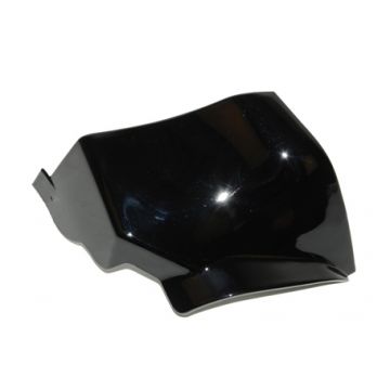 Afdekkap duo-voetsteun Vespa S zwart lucido 94 links Piaggio origineel 6221294090