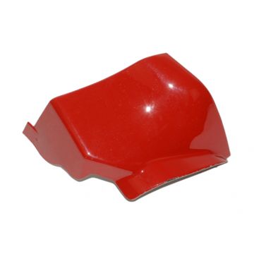 Afdekkap duo-voetsteun Vespa LX Vespa S rood dragon 894 links Piaggio origineel 62212940
