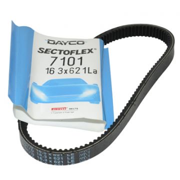 V-snaar (621x16,3) Vespa PK50/PK80 (voor zowel het oude als het nieuwe type) Dayco 7101