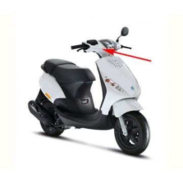 Lenkkopfabdeckung Zip 2000 weiß 724 Piaggio Original 5993170087