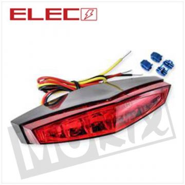 Achterlicht universeel led rood CE keuring