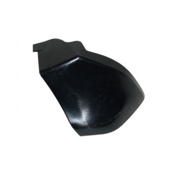 Treeplank eindkap/afdekkap duo voetsteun ongespoten/blank rechts Vespa LX/LXV/S 50-125-150 5A000086 origineel