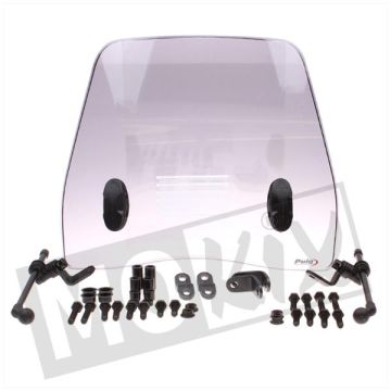 Mittlere transparente Windschutzscheibe BYE BIKE