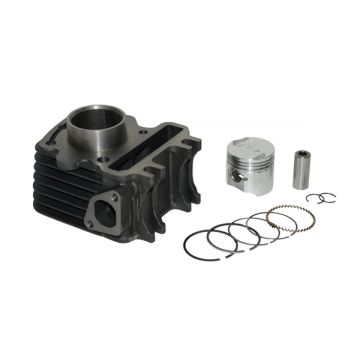 cilinder + zuiger Vespa lx 4t/ Piaggio zip 4takt 2v 39mm DMP