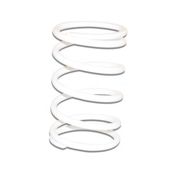 Koppelingsdrukveer -Malossi-wit Piaggio 400-500 cc Master draaddiameter 8,9mm/lengte 130mm/diameter 77,7mm 2913003.W0