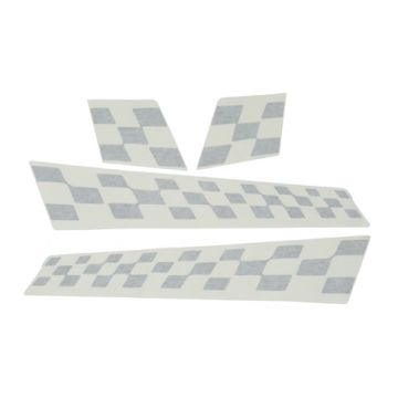stickerset sport finish vlag riva/ vx50 Vespa S zwart mat piag orig 67327700a2