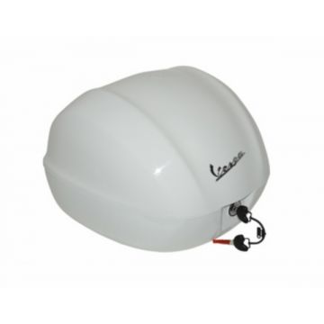 Topkoffer 32 liter wit monte 544 Vespa Primavera /Sprint orgineel 1b00001600br