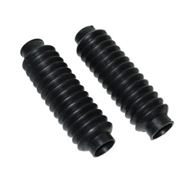 Voorvorkrubber set Kreidler zwart