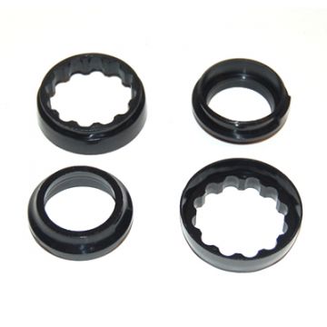 Rubber set koplampoor Kreidler 4 stuks  57.06.24 &amp; 57.06.25 DMP
