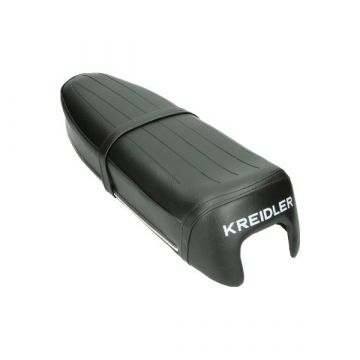 Buddyseat Modell 1973 + das Wort Kreidler Schwarz Längsstreifen