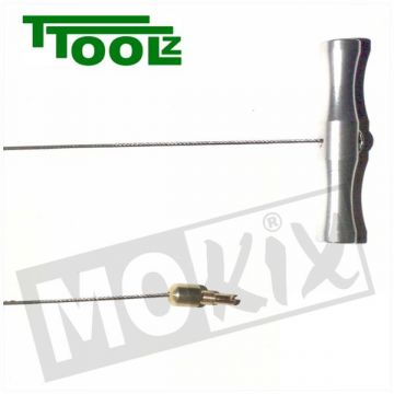 TUBELESS VENTIEL INTREK SERVICE GEREEDSCHAP ZILVER