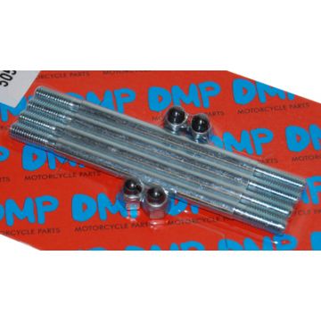 Tapeind cilinder + moer Minarelli AM6 m7x115mm DMP 4 stuks