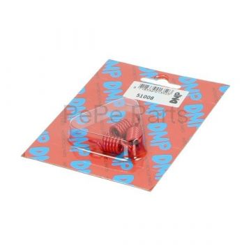 Koppelings trekveer set Minarelli horizontaal+verticaal +2000rpm rood DMP 3-delig