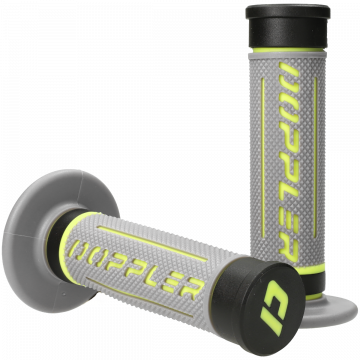 Handvatset Doppler 3D grijs / zwart / fluor geel