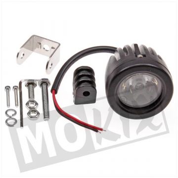 Lamp spot LED 12V 10W zwart Elec