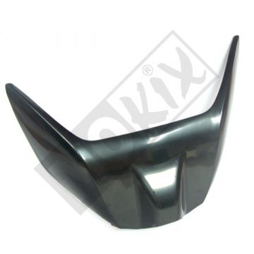 Achterspoiler remlicht Yamaha Aerox/MBK Nitro zwart