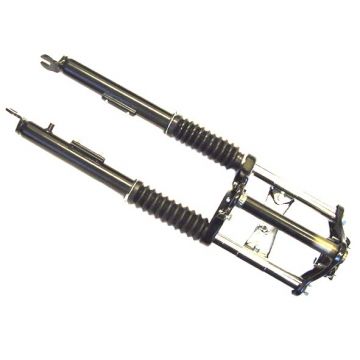 Voorvork kort model origineel Tomos A3 zwart EBR