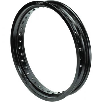 Velg spaak aluminium zwart onder andere Derbi Senda 2.50x17