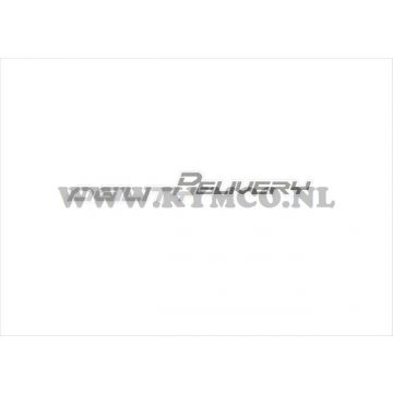 Sticker zijscher "Agility Delivery"