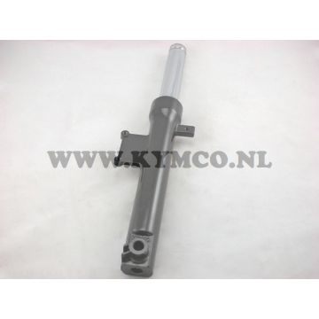 Voorvorkpoot Kymco Agility 10 inch rechts compleet donkergrijs origineel 51400-LEB9-B50-NGA