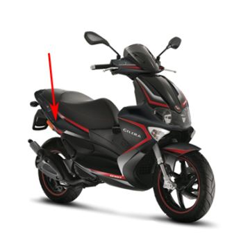 Zijscherm Gilera Runner rst zwart Lucido 94