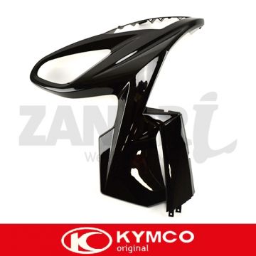 Beenschild (binnen) onder Kymco Super 8 rechts zwart