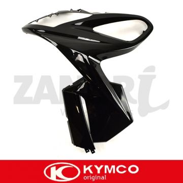 Beenschild (binnen) onder Kymco Super 8 links zwart