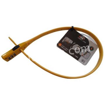 Cijferslot kabel geel