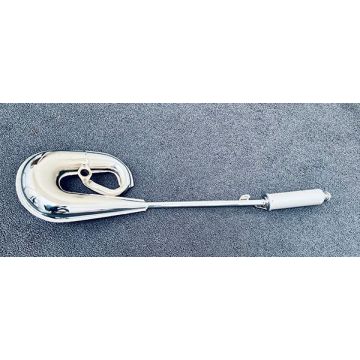Uitlaat circuit Puch Maxi chroom/ aluminium Tecno