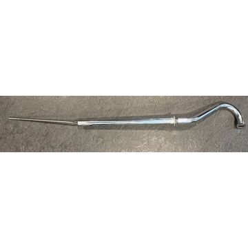 Uitlaatbocht lang standaard model 22mm made in EU Puch Maxi chroom
