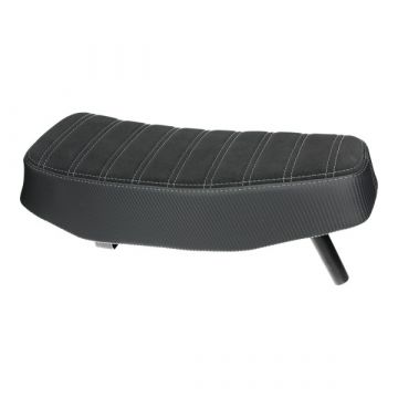 Buddyseat Wildleder/Kohlefaser Puch Maxi grau A-Qualität