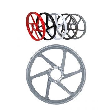 Wiel aluminium sport-1 Puch Maxi 17 inch zilver Fast-Arrow