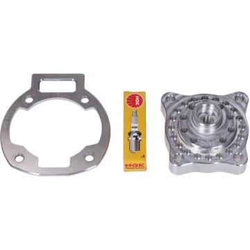 Cilinderkop binnen slag 55mm cnc + 4mm voetplaat Gilera Runner 180cc 2-takt 65.5mm DDL