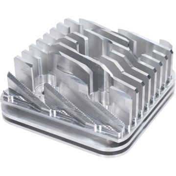 Cilinderkop DDL AC slag 52mm cnc 65.5mm past op Piaggio Skipper 125cc, Piaggio Typhoon 125cc
