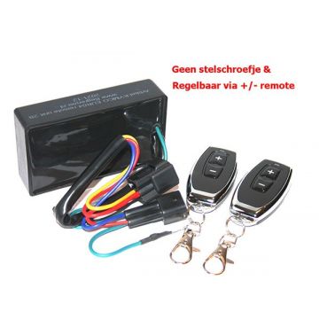 Begrenzer regelbaar + afstandsbediening SYM / Peugeot injectie Euro5