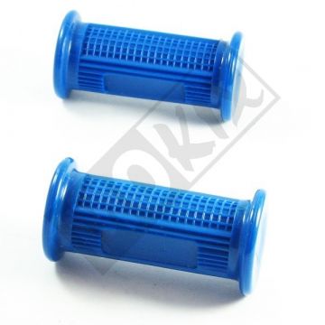 Duo voetsteunas  + rubberset blauw