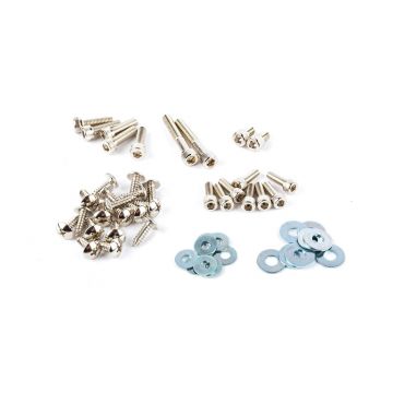 Beplating schroefset voor MBK Booster, Yamaha BWS chroom (bouwjaar tot 2004)