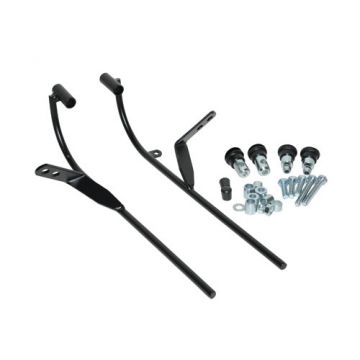 Bevestigingsset windscherm hoog glanszwart China LX/VX/VX50S/Riva/Napoli/Benson/Touring/Toscana/Lux/VXL/RL/Azzuro/Rimini/Delphi/GTS (past op78251/78597/78547)
