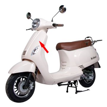 Voorscherm China LX Napoli Riva VX50 wit