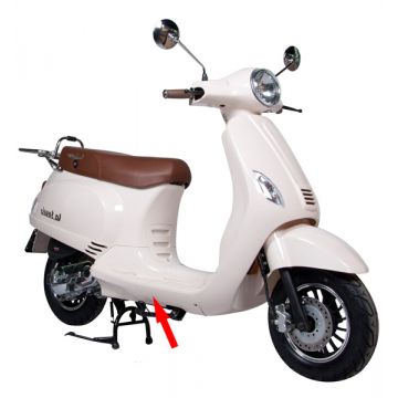 Zijskirt treeplank China LX Napoli Riva VX50 wit rechts