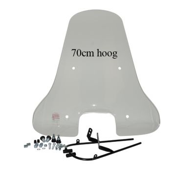 Windscherm hoog china Vespa S Riva Sport 70CM