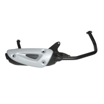 Auspuff komplett Modell Standard Straight 4T Fiddle Tecno
